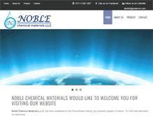 Tablet Screenshot of noblecm.com